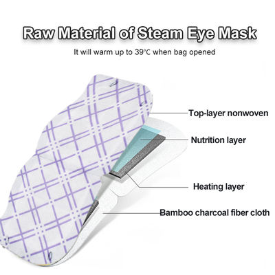 Self Heating Steam Eye Mask Warm Sleep Instant Eye Mask Custom